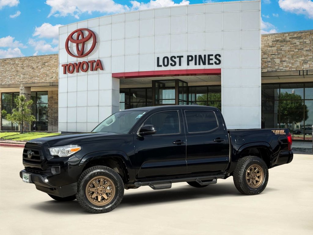 Black 2023 Toyota Tacoma Pickup Truck Four-Wheel Drive 6-Speed Automatic