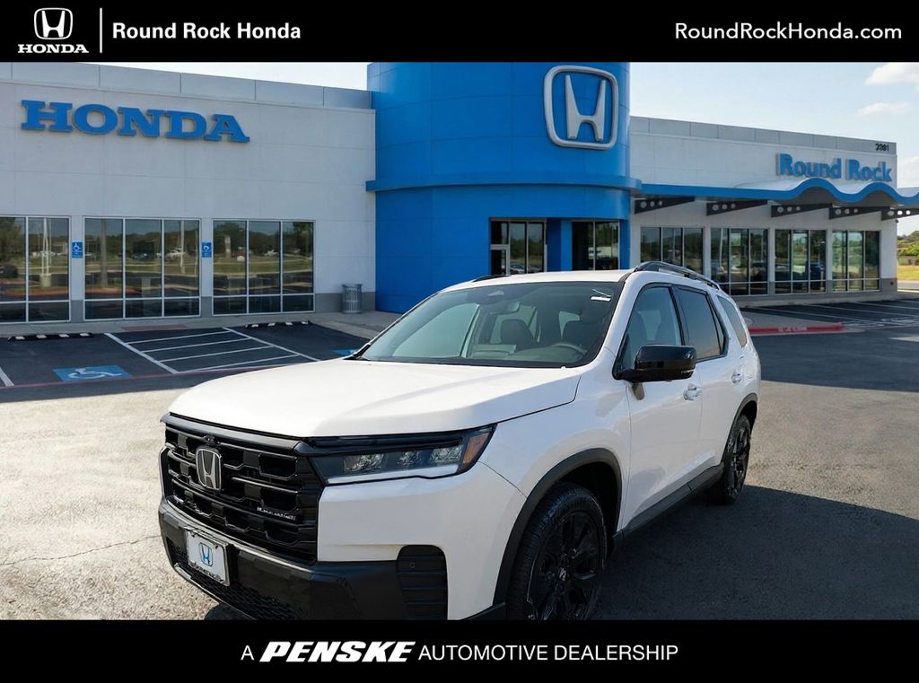 Platinum White Pearl 2026 Honda Pilot Black Edition AWD SUV / Crossover All-Wheel Drive Automatic