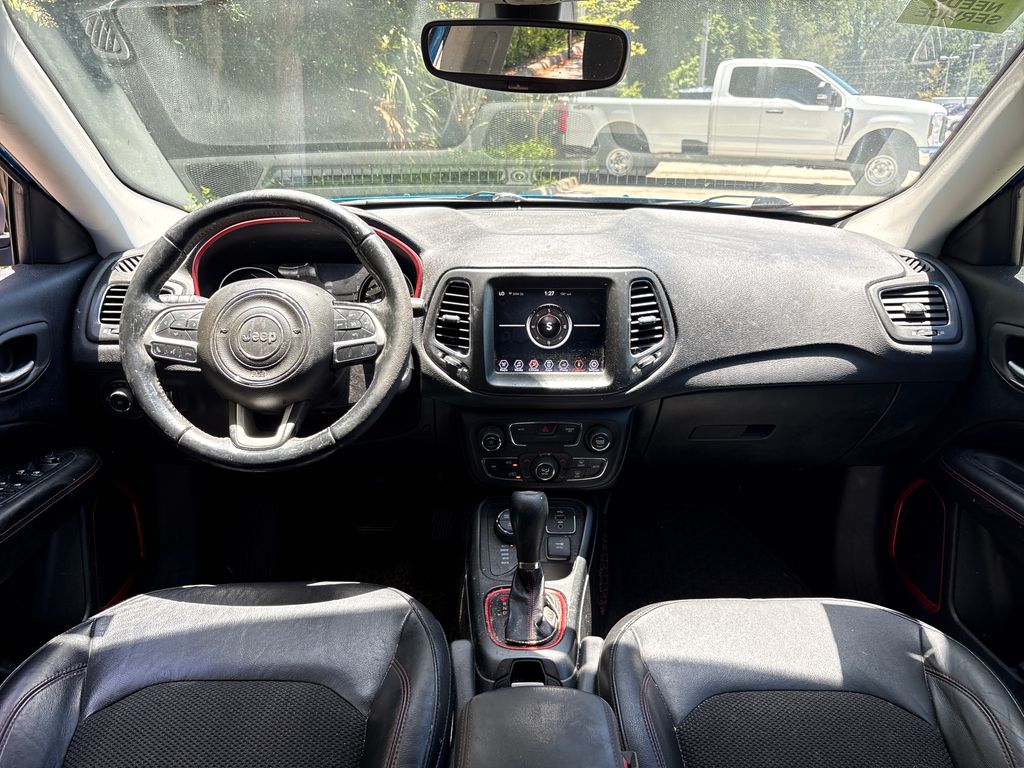 Certified Used 2018 Blue Jeep Trailhawk image 7