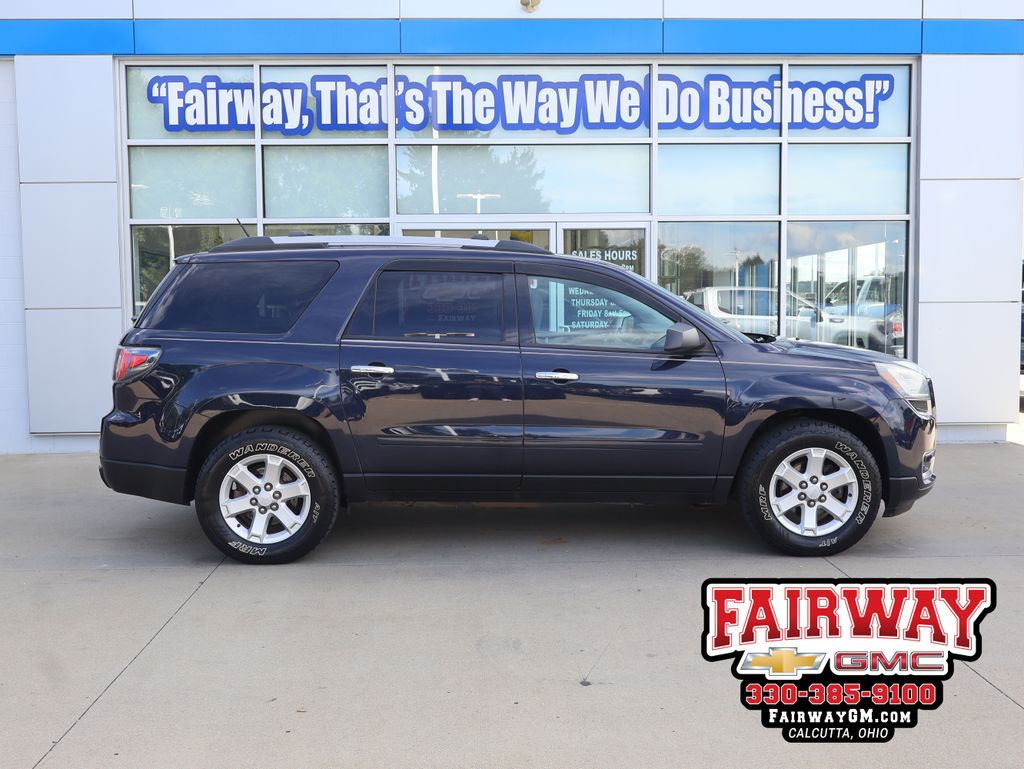 Dark Sapphire Blue Metallic 2015 GMC Acadia SUV / Crossover All-Wheel Drive 6-Speed Automatic
