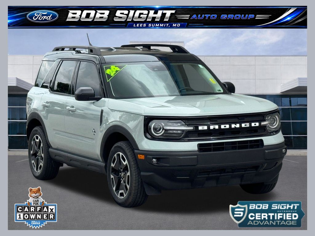 Cactus Gray 2024 Ford Bronco Sport SUV / Crossover All-Wheel Drive 8-Speed Automatic