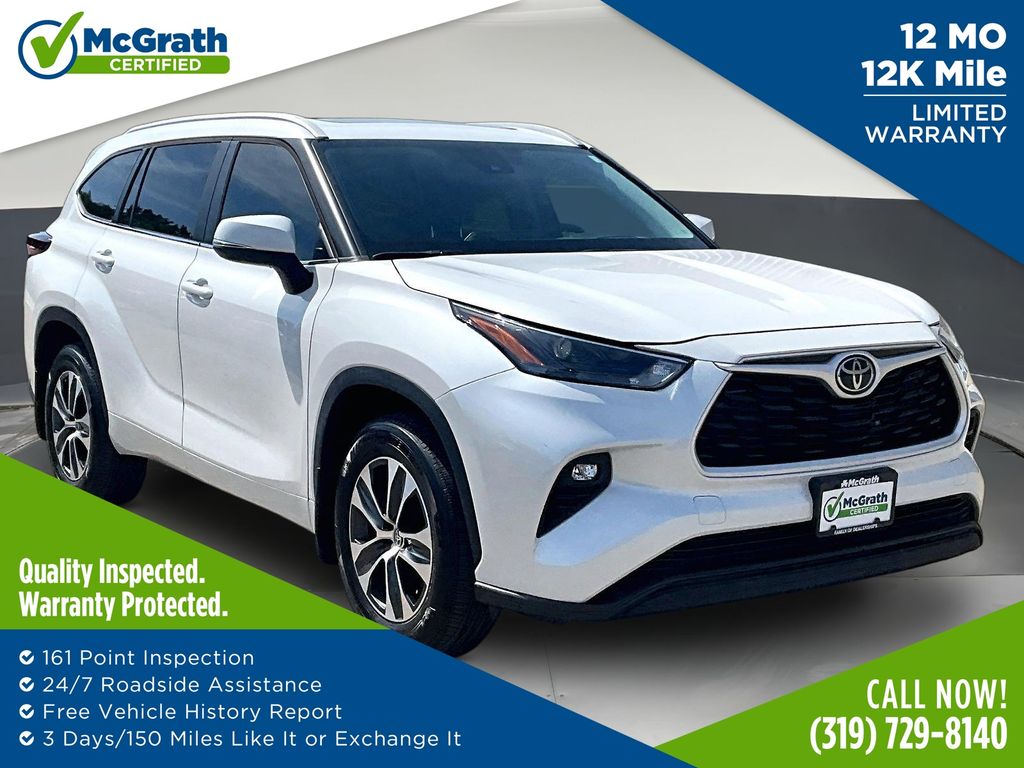 Pearl 2024 Toyota Highlander SUV / Crossover All-Wheel Drive 8-Speed Automatic