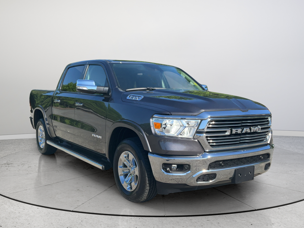 Gray (Granite Crystal Metallic Clearcoat) 2022 RAM 1500 Pickup Truck Four-Wheel Drive 8-Speed Automatic