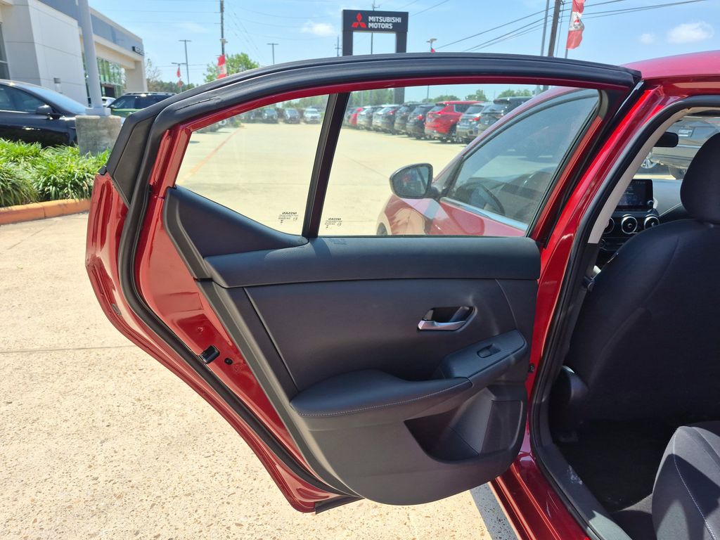 2023 Nissan Sentra SV Red at Texan Dodge Chrysler Jeep Ram