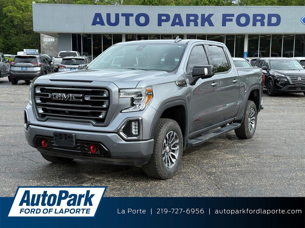 Gray (Satin Steel Metallic) 2020 GMC Sierra 1500 Pickup Truck Four-Wheel Drive Automatic