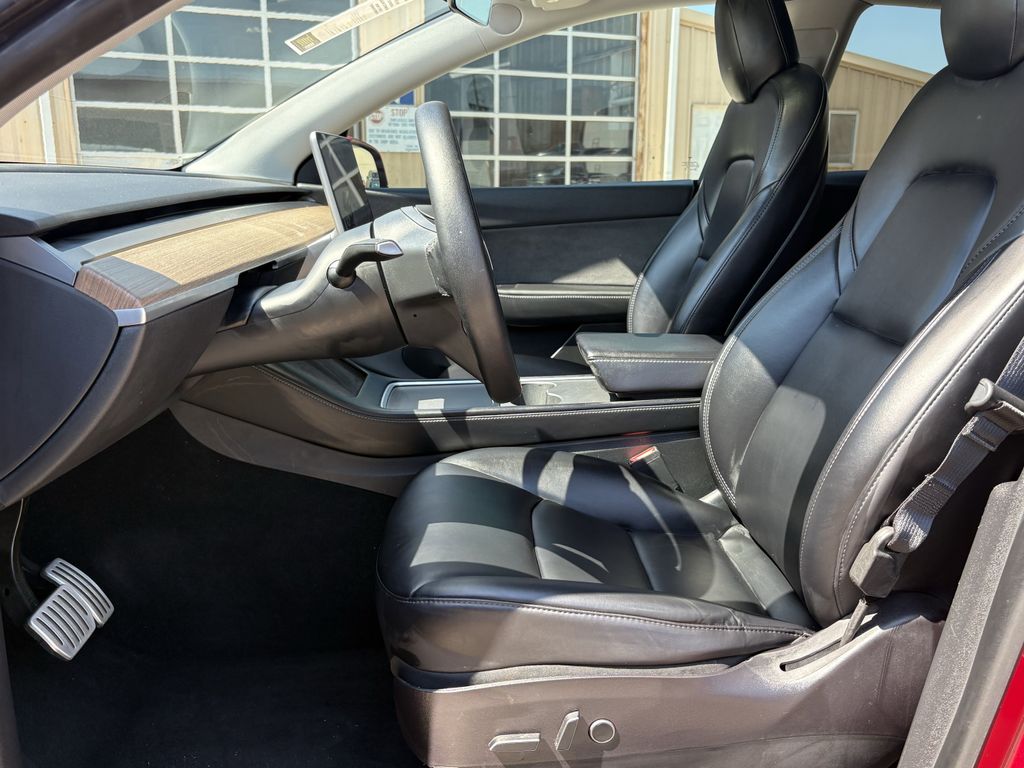 2021 Tesla Model Y Performance Red at Shottenkirk Kia Fort Bend