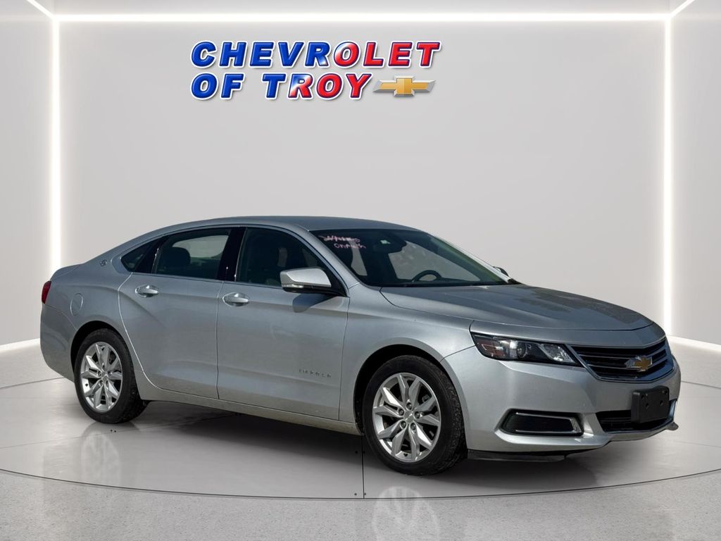 Silver Ice Metallic 2017 Chevrolet Impala Sedan Front-Wheel Drive 6-Speed Automatic Overdrive