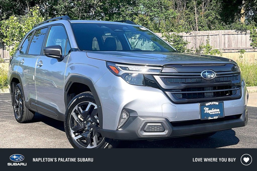 Ice Silver Metallic 2026 Subaru Forester SUV / Crossover All-Wheel Drive Continuously Variable Transmission