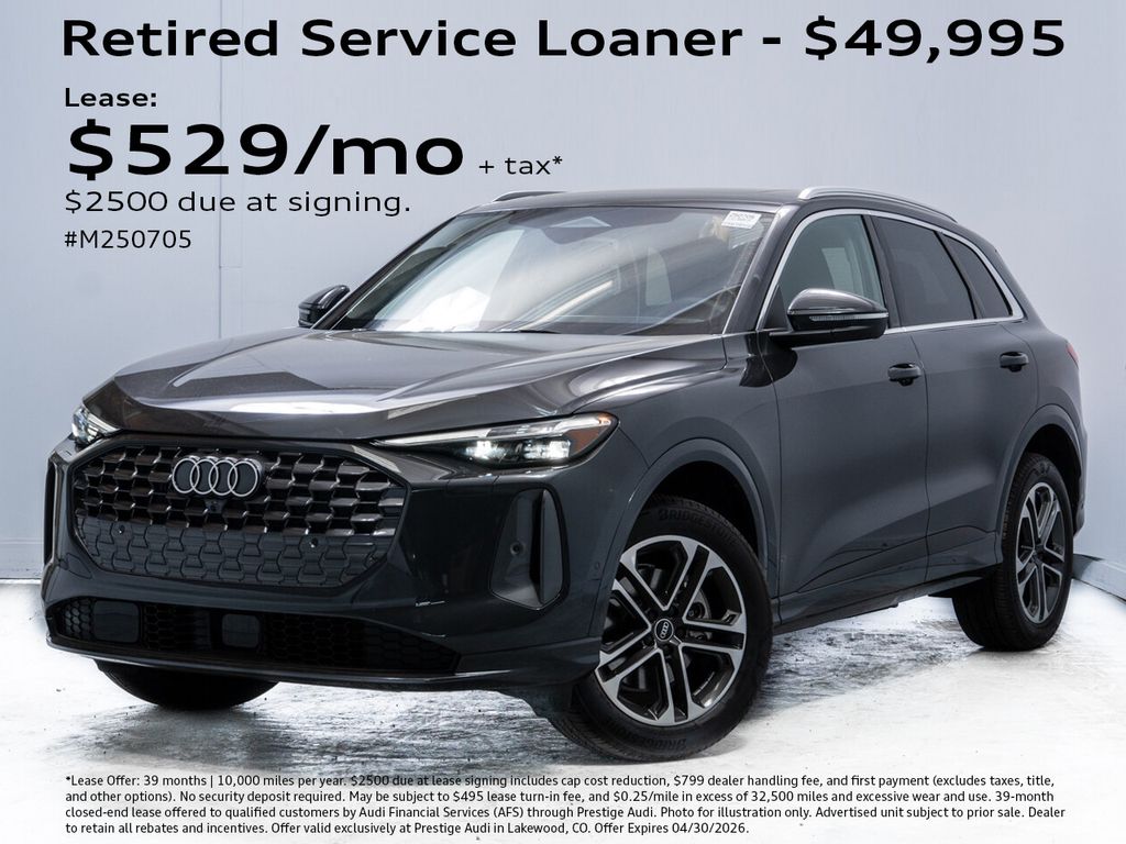 Tambora Gray Metallic 2025 Audi Q5 quattro Premium Plus 40 TFSI SUV / Crossover All-Wheel Drive 7-Speed Automatic