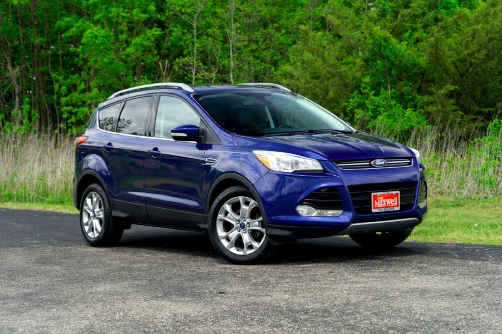 Deep Impact Blue 2016 Ford Escape Titanium FWD SUV / Crossover Front-Wheel Drive 6-Speed Automatic