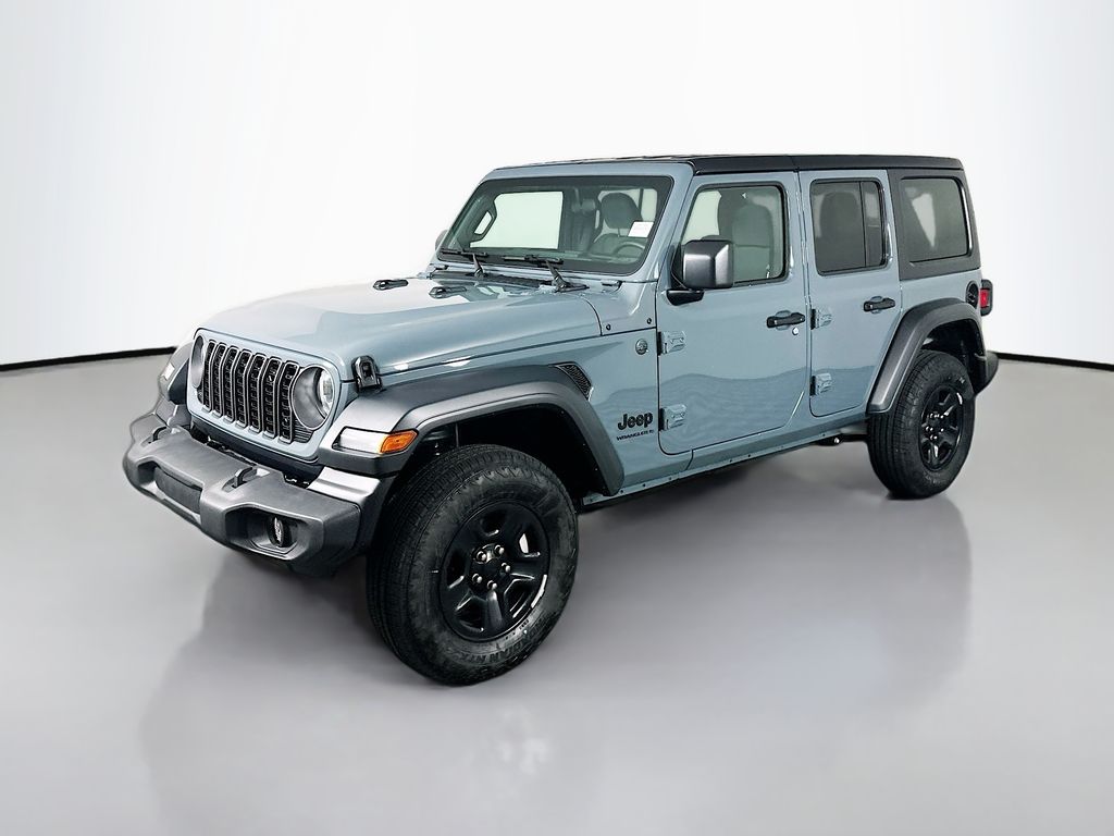New 2026 Gray Jeep Sport image 3
