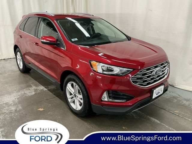 Rapid Red Metallic Tinted Clearcoat 2020 Ford Edge SEL AWD SUV / Crossover All-Wheel Drive 8-Speed Automatic