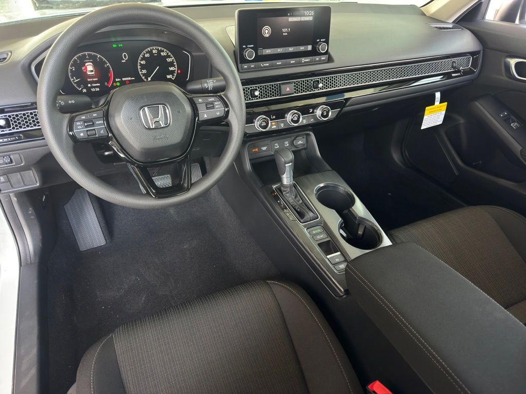 2026 Honda Civic LX White at Community Honda