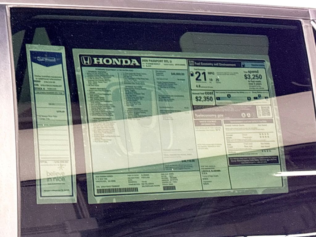 2026 Honda Passport RTL Towing