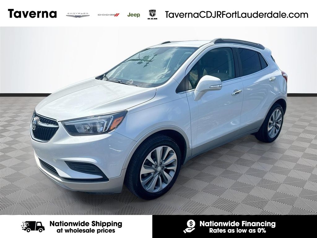 White Frost 2019 Buick Encore SUV / Crossover Front-Wheel Drive 6-Speed Automatic Overdrive