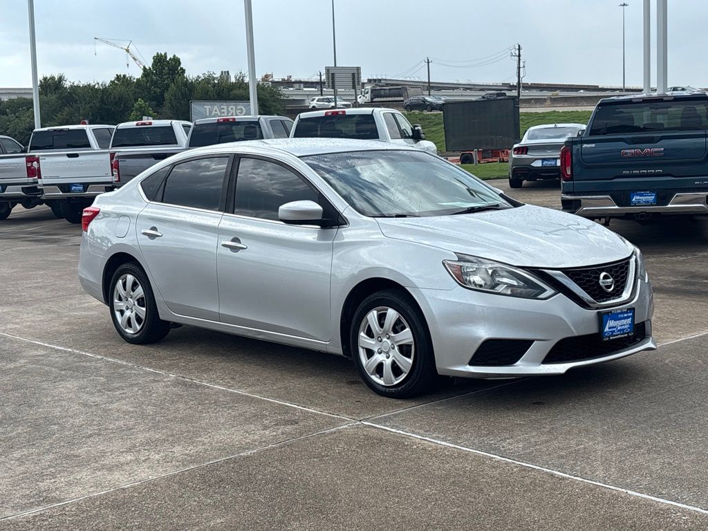 2018 Nissan Sentra S Silver at Bravo Nissan