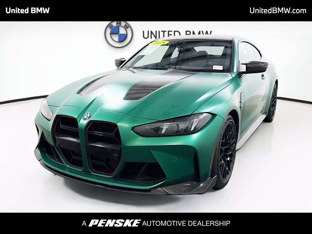 Green Metallic 2025 BMW M4 CS AWD Coupe All-Wheel Drive 8-Speed Automatic