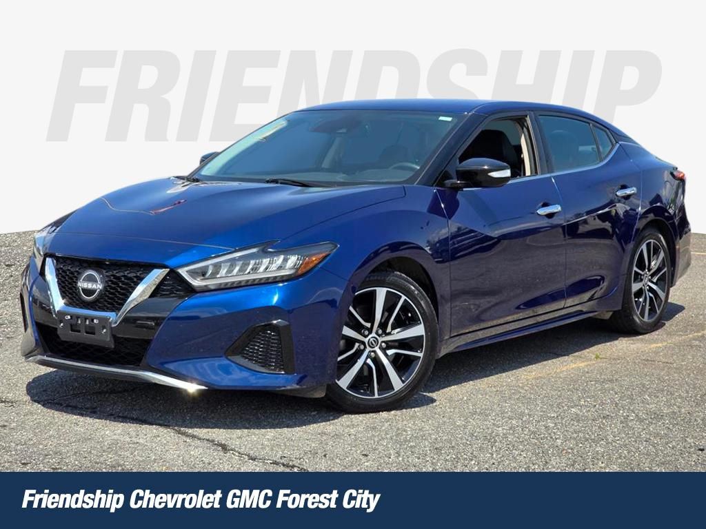 Deep Blue Pearl 2023 Nissan Maxima SV FWD Sedan Front-Wheel Drive Continuously Variable Transmission
