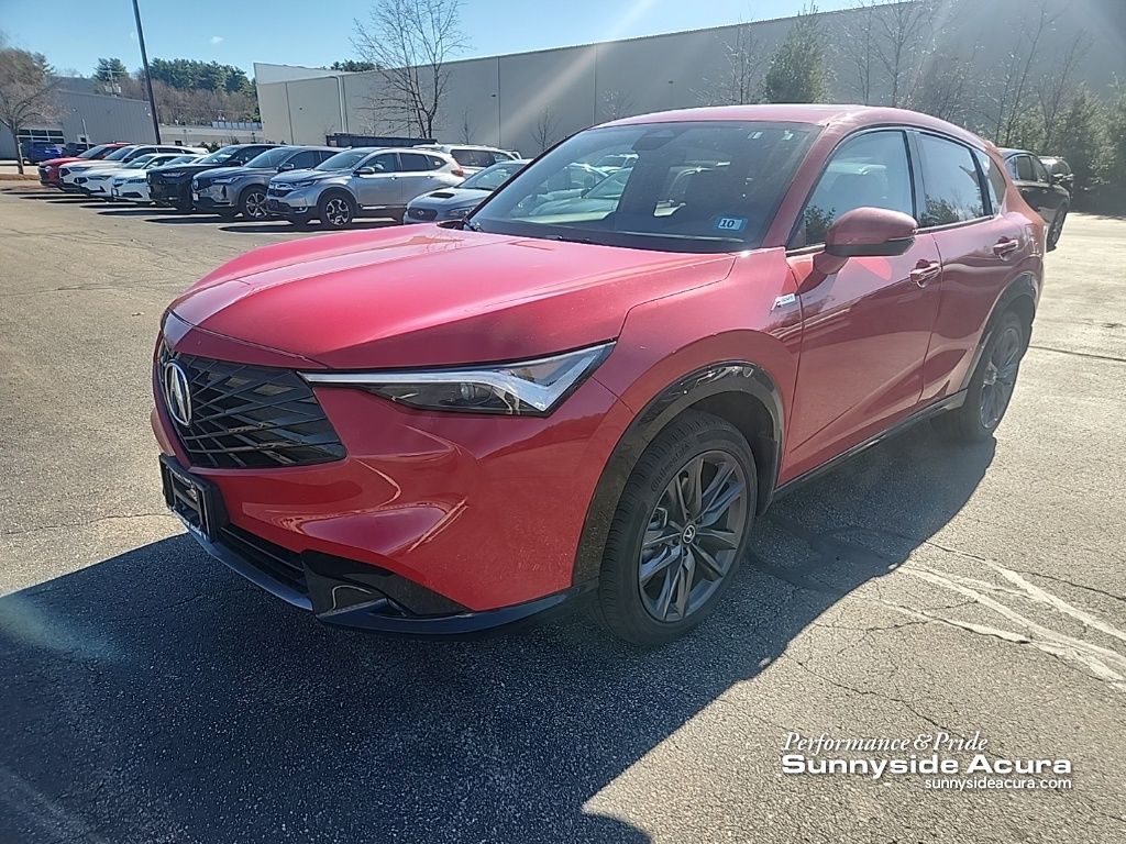 Milano Red 2025 Acura ADX SH-AWD with A-SPEC Package SUV / Crossover All-Wheel Drive Continuously Variable Transmission