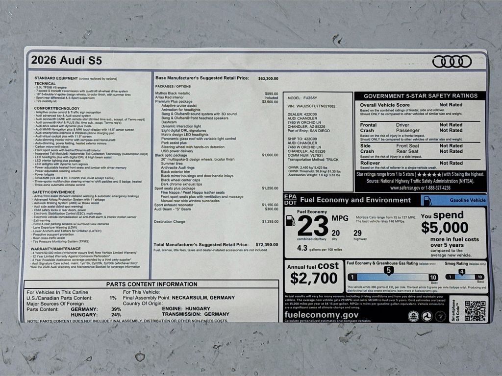 Thumbnail: 2026 Audi S5 - 9