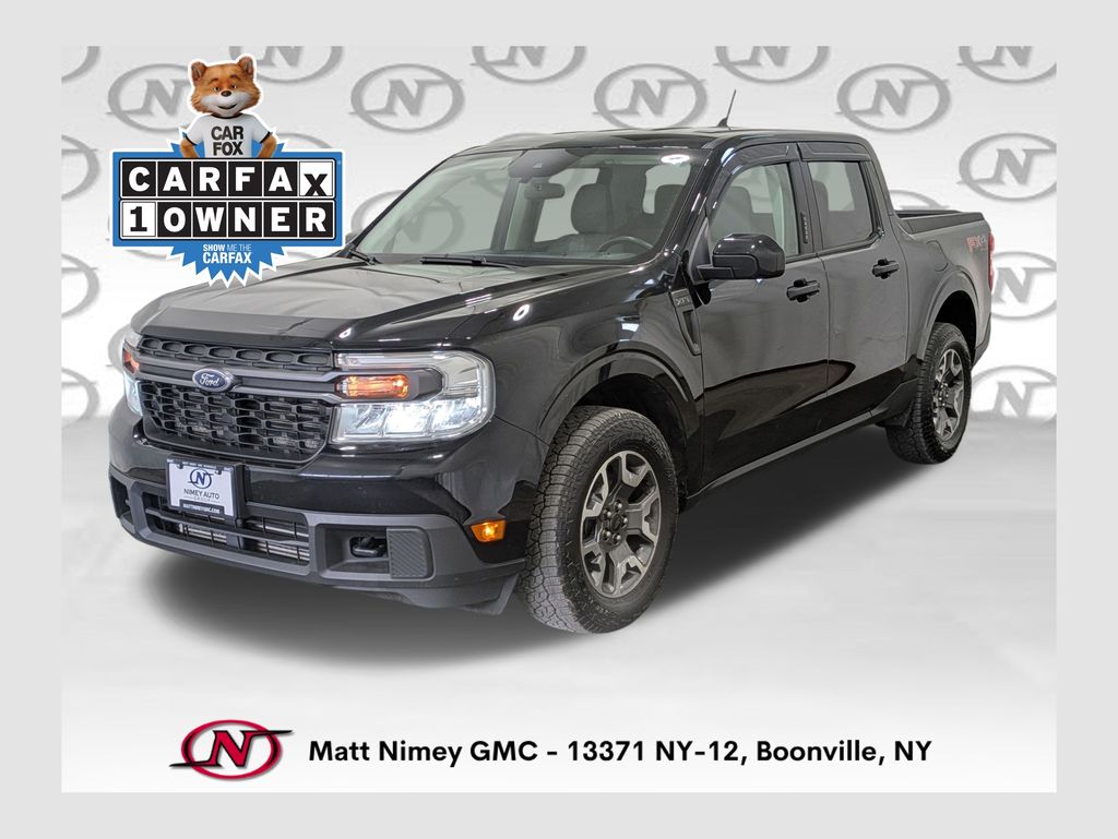 Shadow Black 2023 Ford Maverick Pickup Truck All-Wheel Drive 8-Speed Automatic