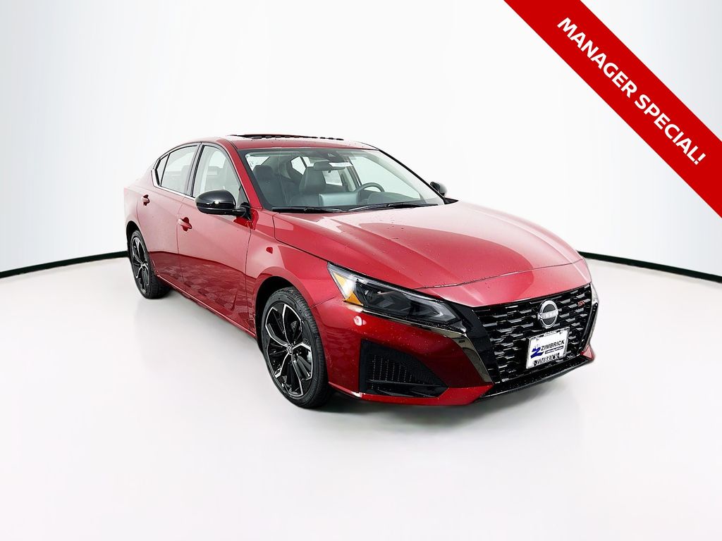 Red (Scarlet Ember) 2025 Nissan Altima 2.5 SR AWD Sedan All-Wheel Drive Continuously Variable Transmission