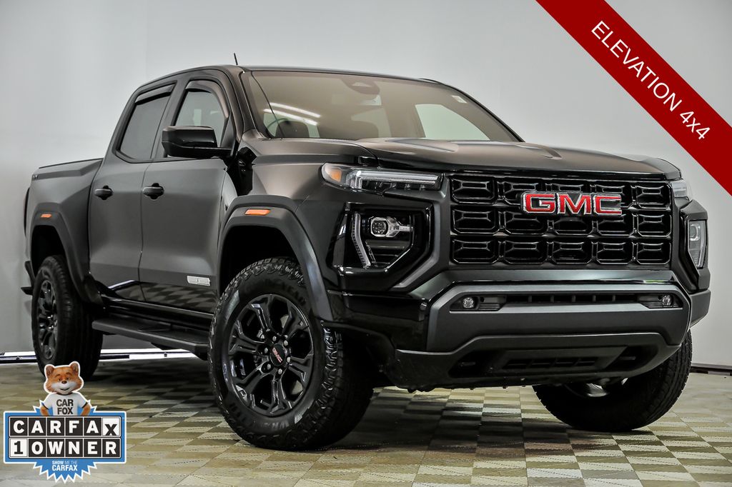 Onyx Black 2025 GMC Canyon Pickup Truck Four-Wheel Drive 8-Speed Automatic