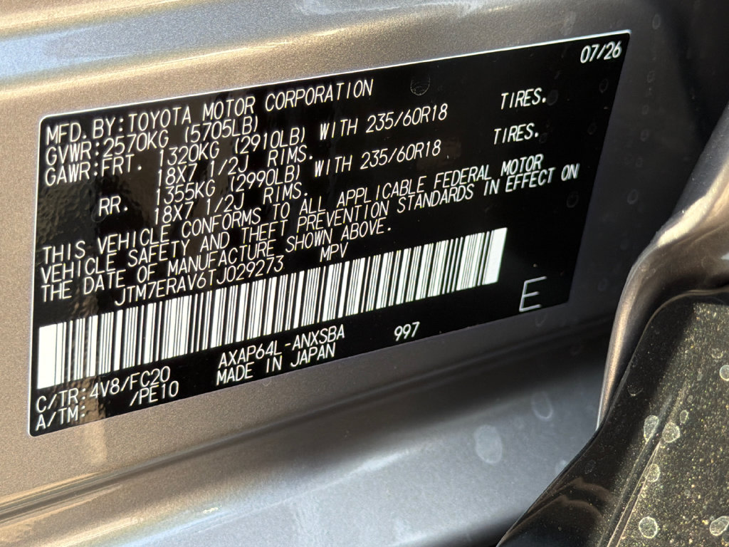 New 2026 Toyota RAV4 Plug-in Hybrid SUV