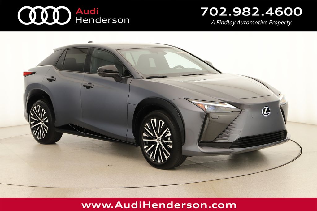 Cloudburst Gray/Black 2023 Lexus RZ SUV / Crossover All-Wheel Drive Automatic