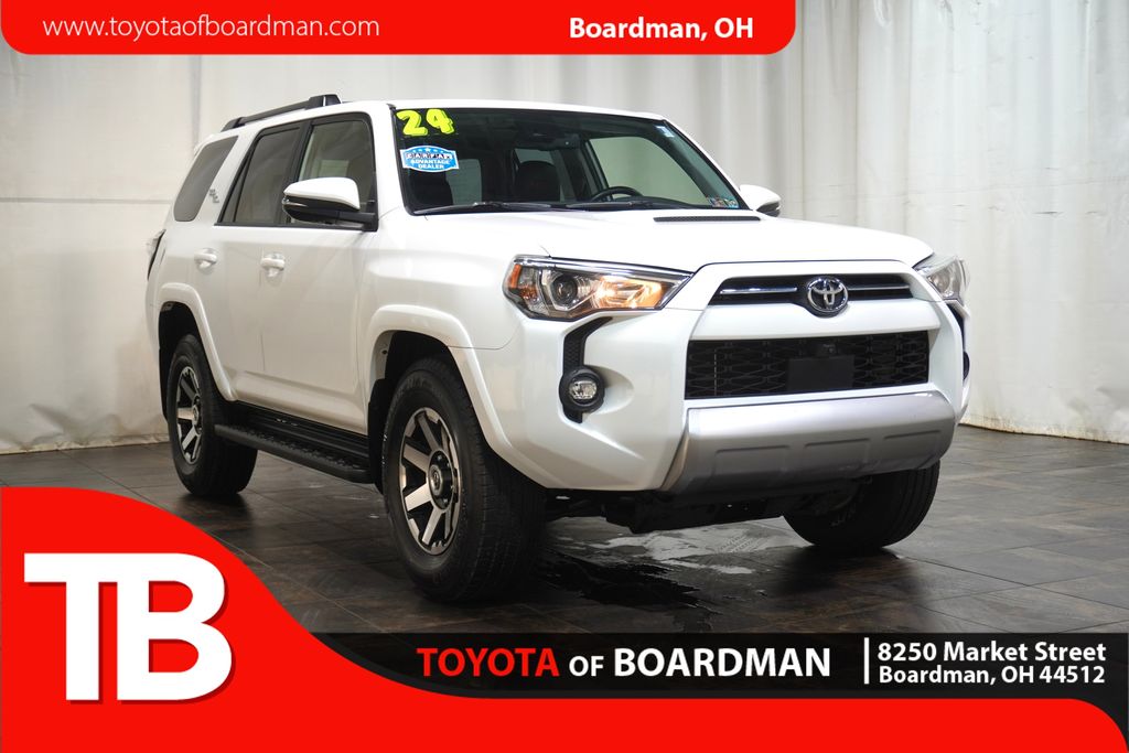 Ice Cap 2024 Toyota 4Runner TRD Off-Road Premium 4WD SUV / Crossover Four-Wheel Drive 5-Speed Automatic