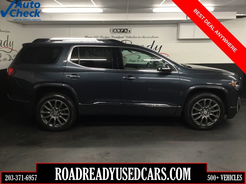 Gray (Dark Sky Metallic) 2020 GMC Acadia SUV / Crossover Four-Wheel Drive 9-Speed Automatic