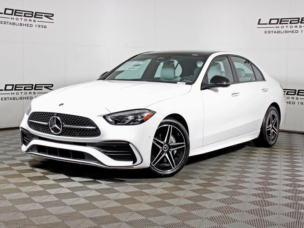 new 2026 Mercedes-Benz C-Class car, priced at $59,805