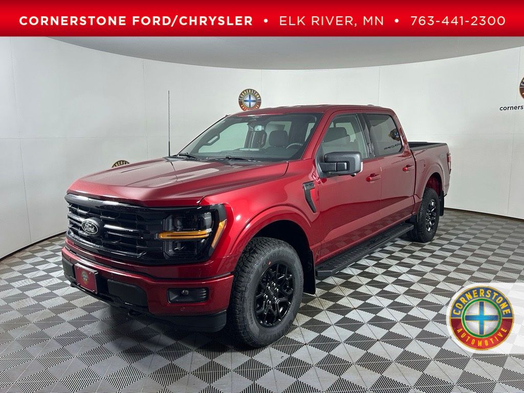 Ruby Red Metallic 2026 Ford F-150 Pickup Truck Four-Wheel Drive Automatic