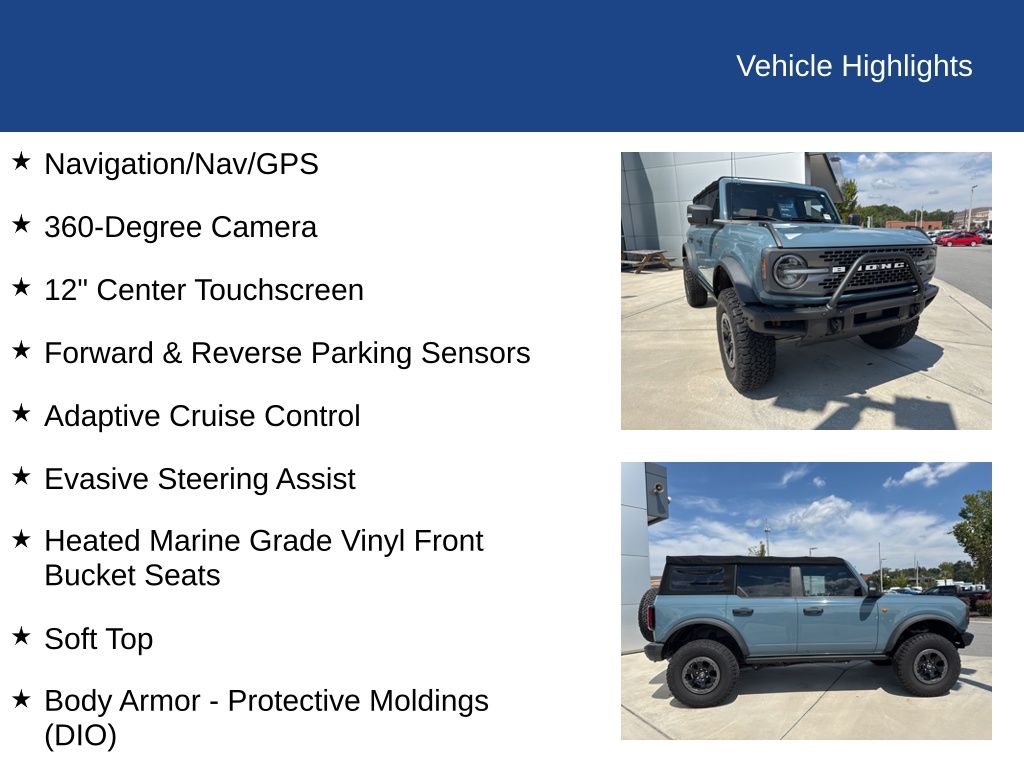 2021 Ford Bronco Badlands