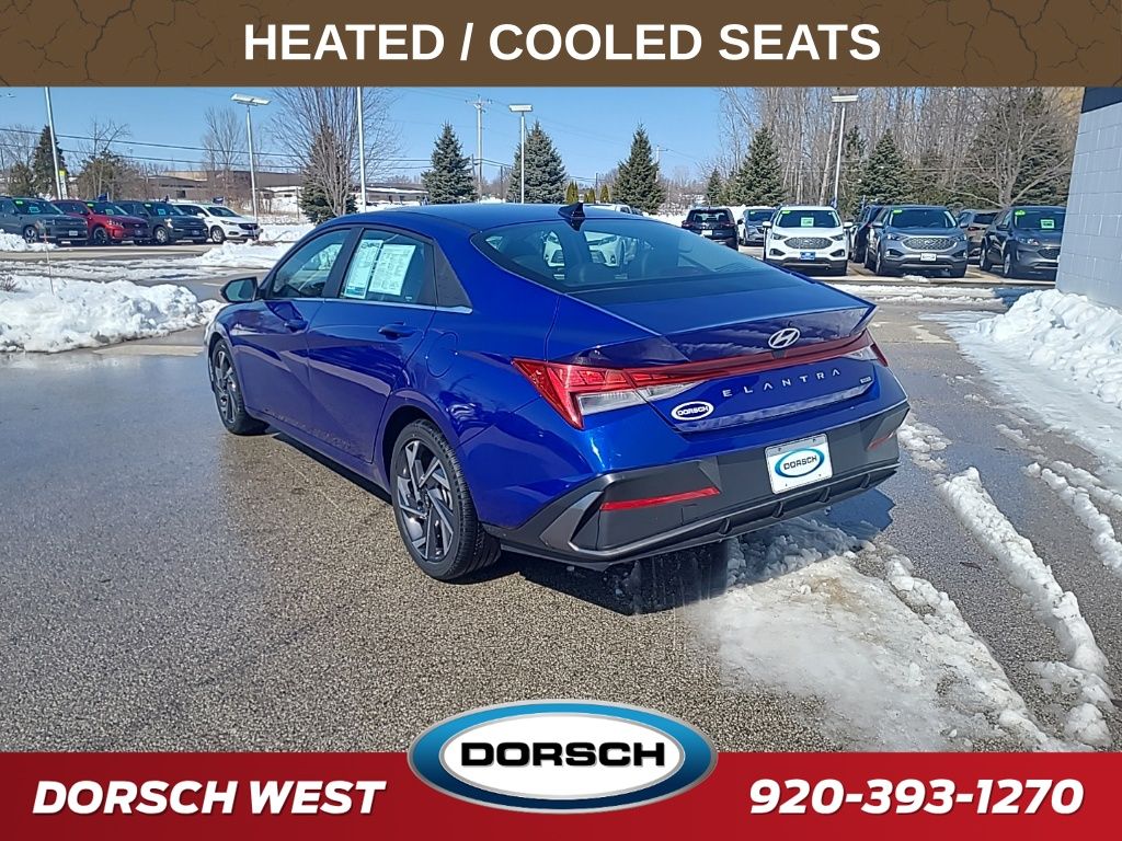 used 2025 Hyundai Elantra Hybrid car, priced at $23,904