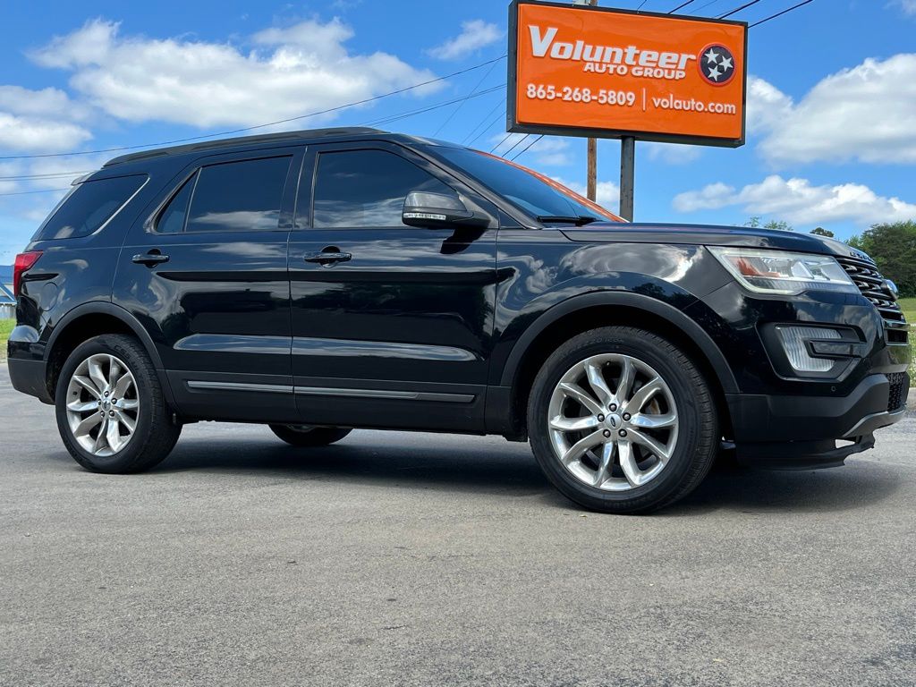Shadow Black 2017 Ford Explorer XLT AWD SUV / Crossover All-Wheel Drive 6-Speed Automatic