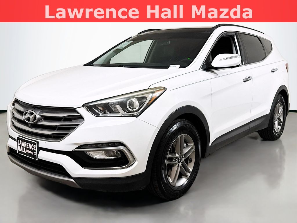 Frost White Pearl 2017 Hyundai Santa Fe Sport 2.4L FWD SUV / Crossover Front-Wheel Drive 6-Speed Automatic