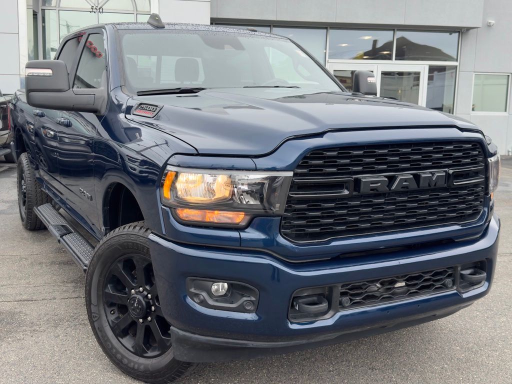 Patriot Blue Pearlcoat 2024 RAM 2500 Pickup Truck Four-Wheel Drive 8-Speed Automatic