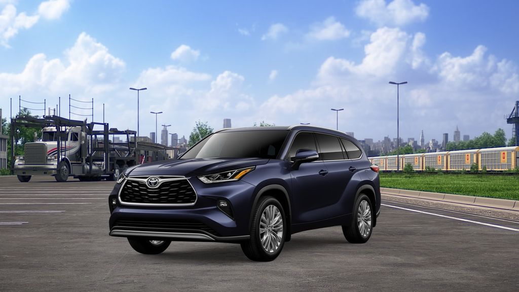 Blue 2026 Toyota Highlander SUV / Crossover All-Wheel Drive 8-Speed Automatic