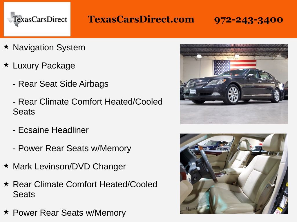 2008 Lexus LS 460 L 8