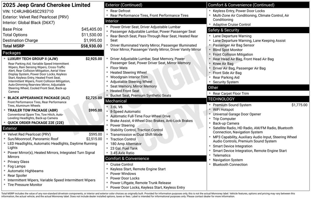 Used 2025 Jeep Grand Cherokee SUV