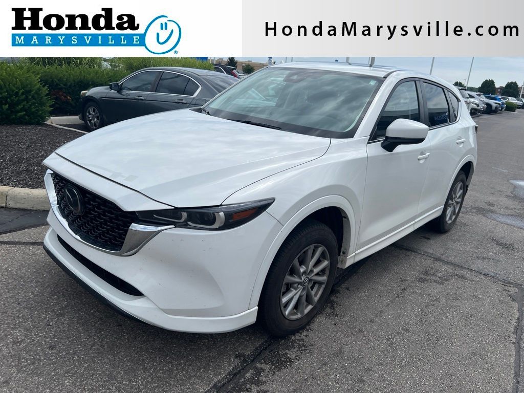 Rhodium White Metallic 2024 Mazda CX-5 SUV / Crossover All-Wheel Drive 6-Speed Automatic