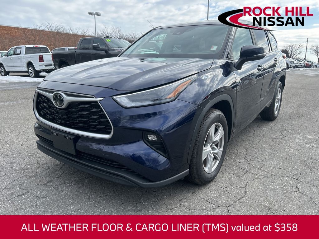 Blueprint 2023 Toyota Highlander LE FWD SUV / Crossover Front-Wheel Drive 8-Speed Automatic