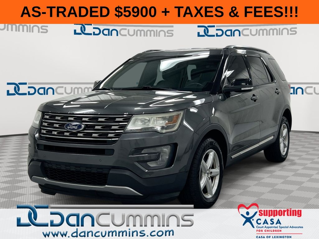 Gray (Magnetic) 2016 Ford Explorer SUV / Crossover All-Wheel Drive 6-Speed Automatic