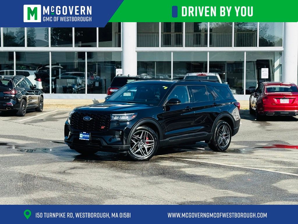 Black 2025 Ford Explorer SUV / Crossover All-Wheel Drive Automatic