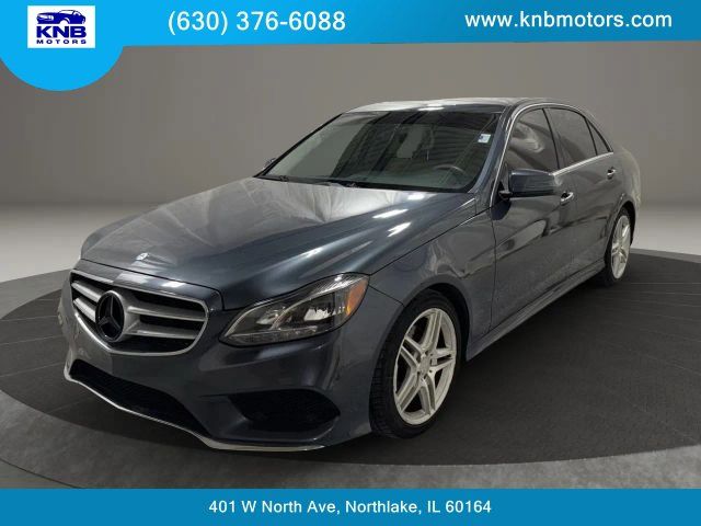 Gray 2014 Mercedes-Benz E-Class E 350 4MATIC Sedan 7-Speed Automatic