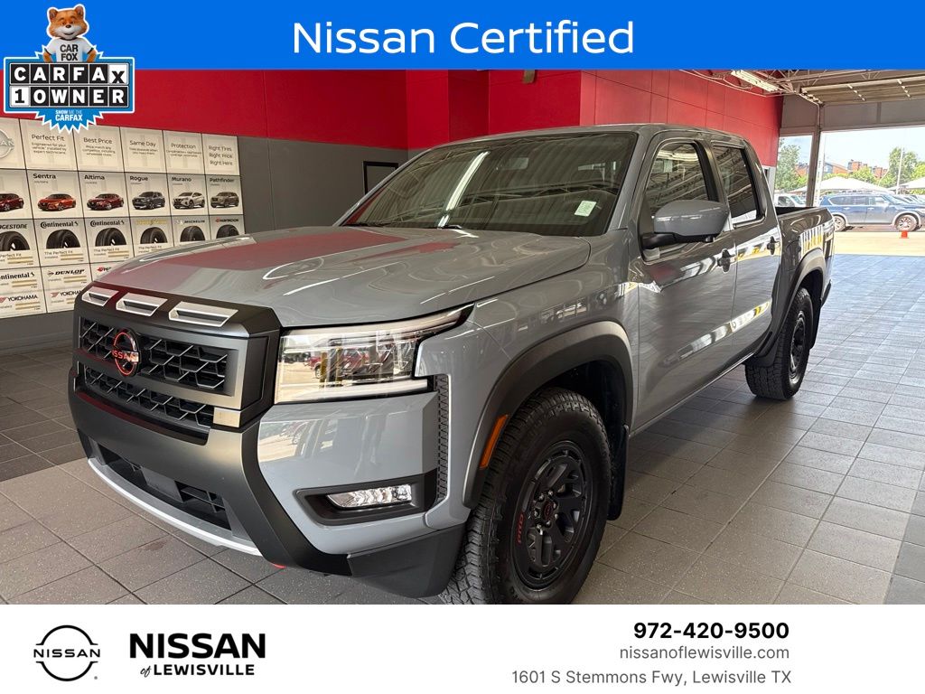 Boulder Gray Pearl 2025 Nissan Frontier Pickup Truck 4X2 9-Speed Automatic Overdrive