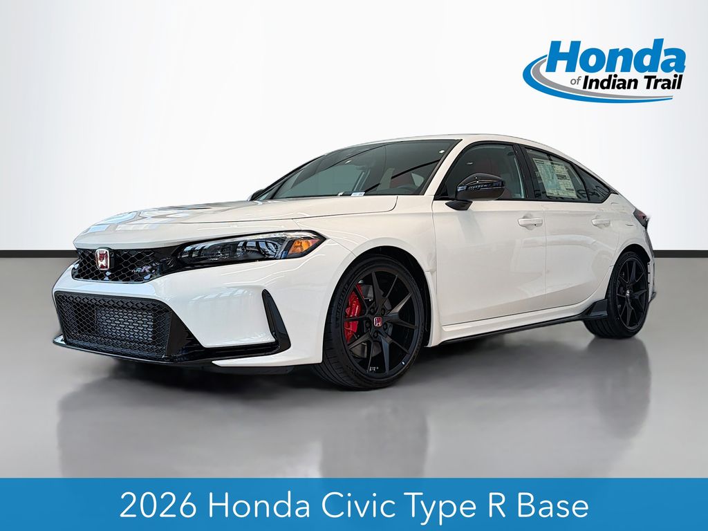 Championship White 2026 Honda Civic Type R FWD Hatchback Front-Wheel Drive 6-Speed Manual