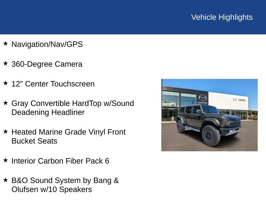 2024 Ford Bronco Raptor