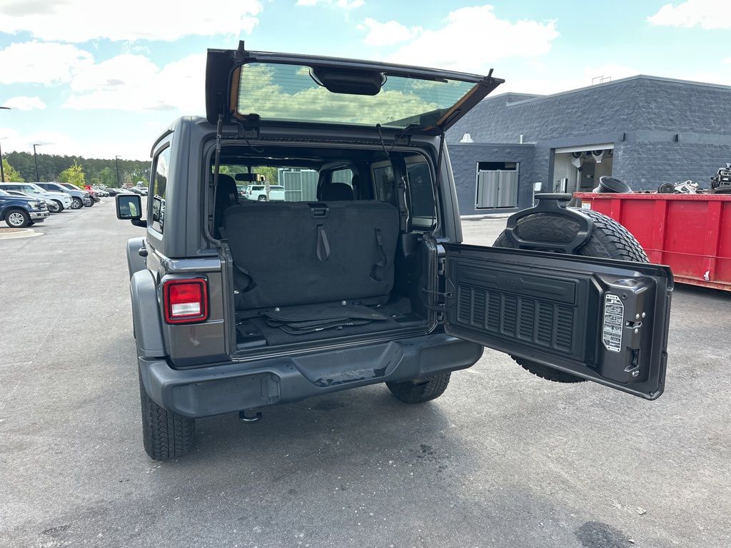 2021 Granite Crystal Metallic Clearcoat Jeep Wrangler Sport S 4X4 SUV